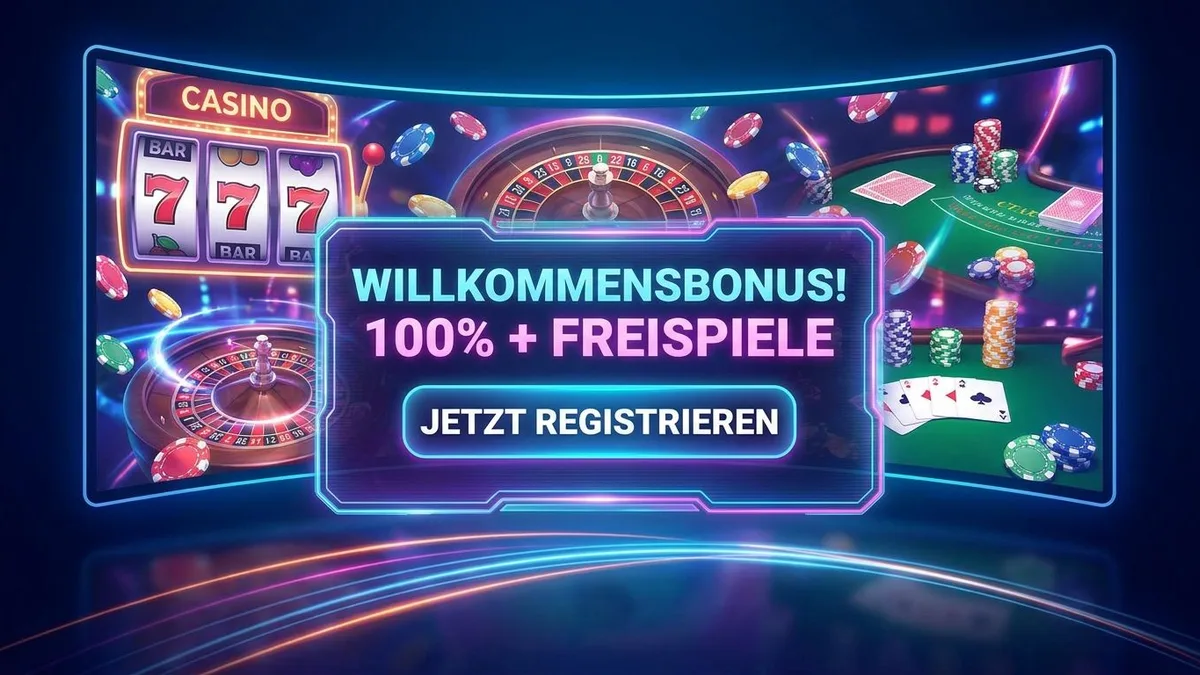 Registrierung mit Bonus